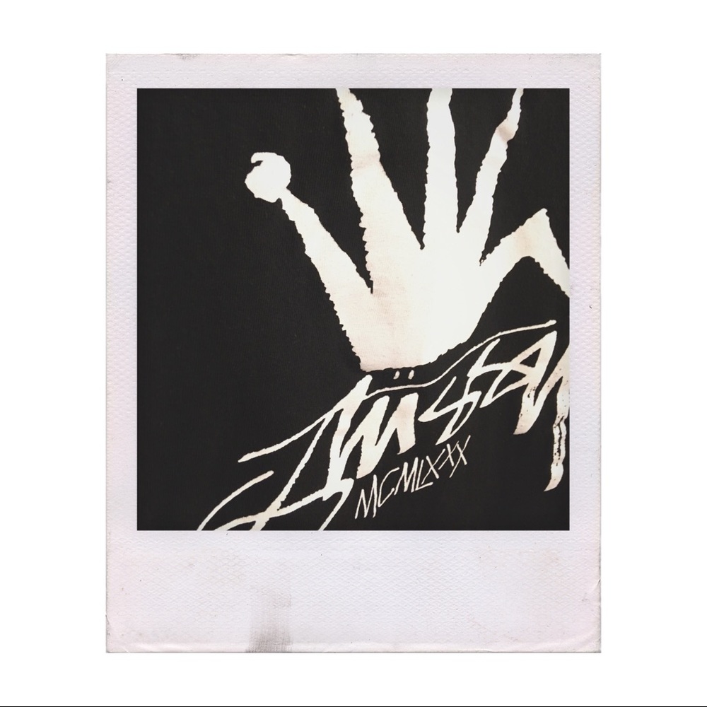 STUSSY Logo MCMLXXX Size XL Black T-Shirt ⚡️⚡️ - Picture 8 of 8